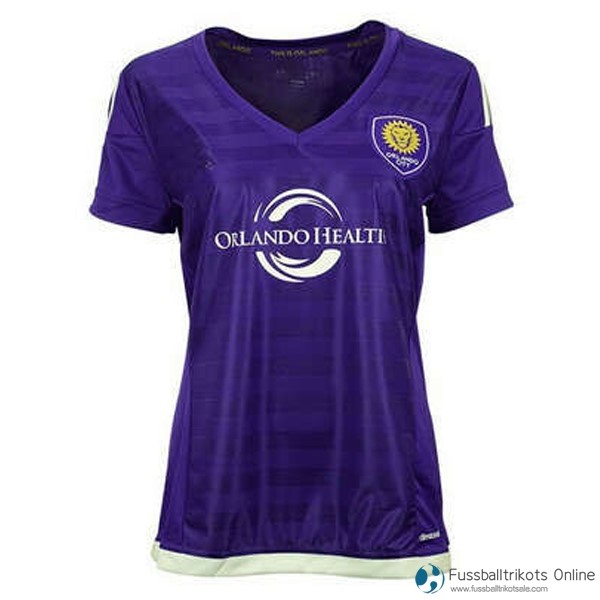 Orlando City Trikot Damen Heim Orlando Health 2017-18 Fussballtrikots Günstig